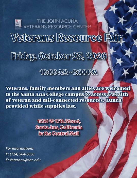 Veterans Resource Fair Flyer