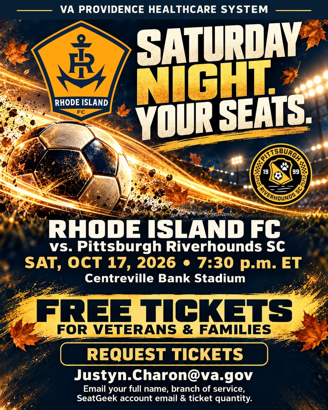 RIFC takes on the Pittsburgh Riverhounds in their final regular season home match of the season.