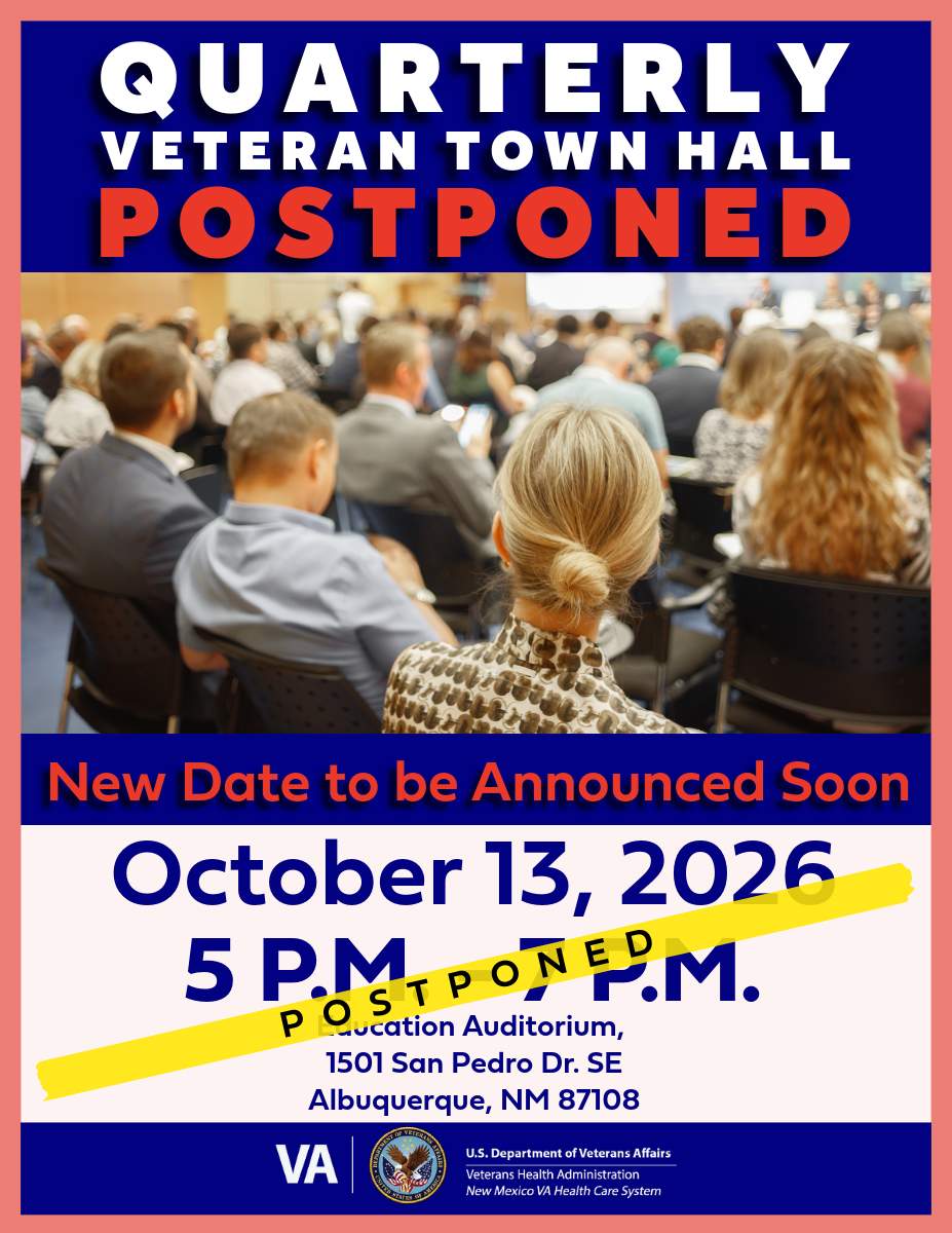Town Hall Postponed_October