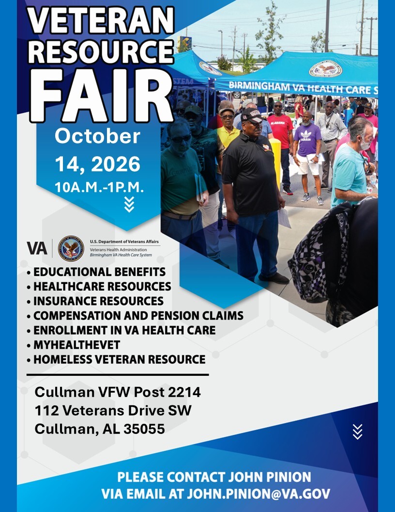 Cullman Resource Fair Flyer