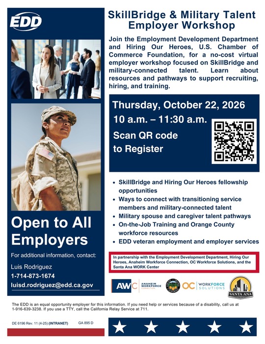 SkillBridge Military Talent Employer Workshop 
