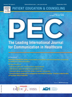 Patient Education and Counseling Journal