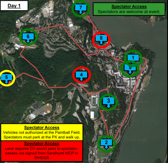 Sandhurst Spectator Access