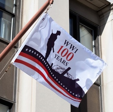 Flag At Legion Headquarters