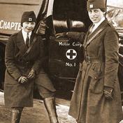 Two Veteran WW1 Nurses - Not your image of white frocked angels