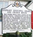 Chapel sign