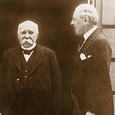 Georges Clemenceau and Woodrow Wilson
