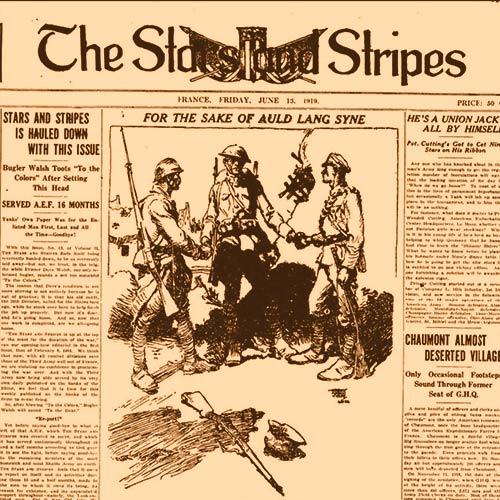 Stars & Stripes last WWI issue