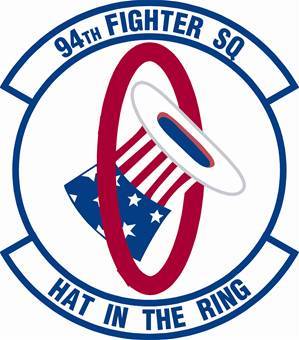 94TH Hat in the Ring Squadron logo