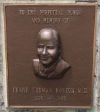 Frank Boston plaque