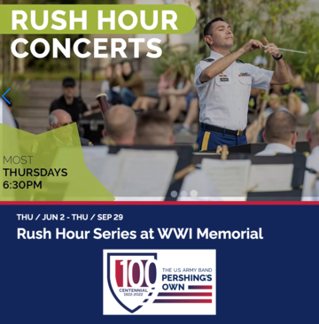 Army Band Rush Hour concerts