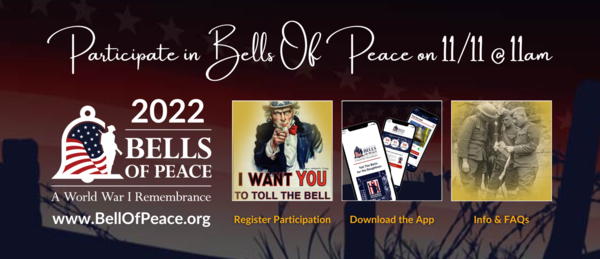 Bells of Peace 2022 header image