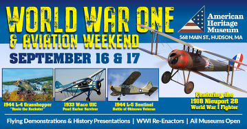 World War One and Aviation Event Weekend