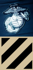 Army-Navy 2023 uniform patches
