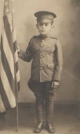 Child in Doughboy uniform