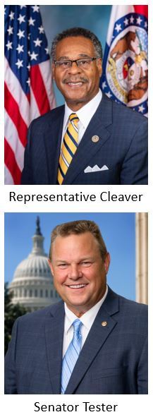 Representative Cleaver-Senator Tester