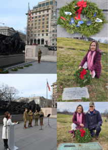 2025 Wreaths Across America event at National WWI Memorial and Ft. Lincoln
