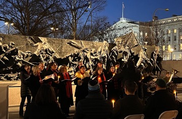 2025 Christmas Truce chorus and band