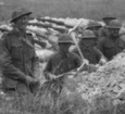 American and Australian troops dug in together during the Battle of Hamel