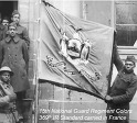 15th National Guard Regimental Colors in France