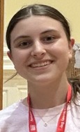 Ana Spride with lanyard