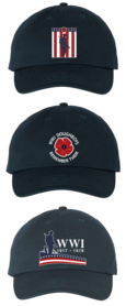 Stack of Doughboy Foundation hats