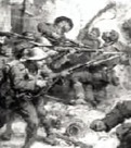 troops charging