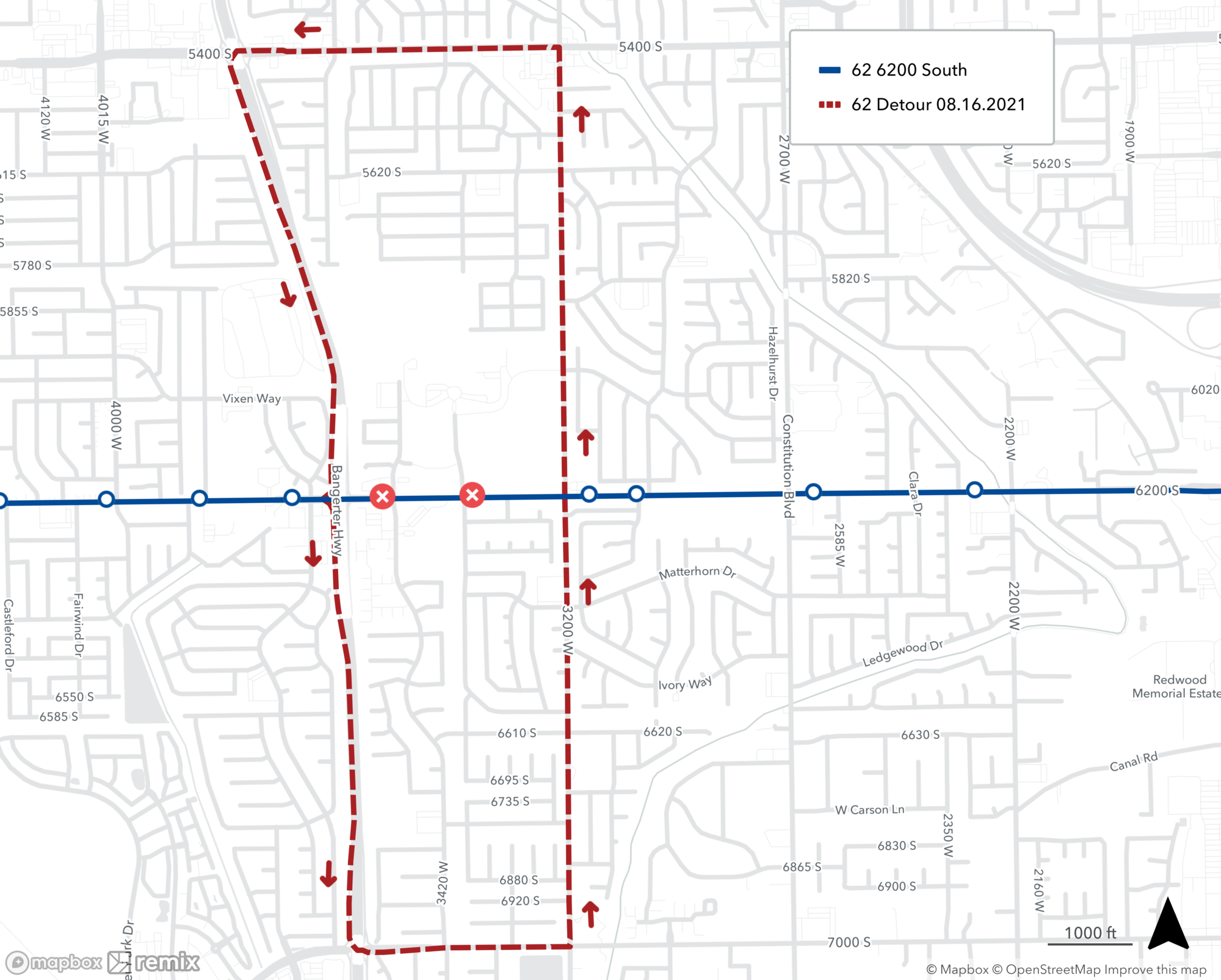 62 - 6200 South On Detour