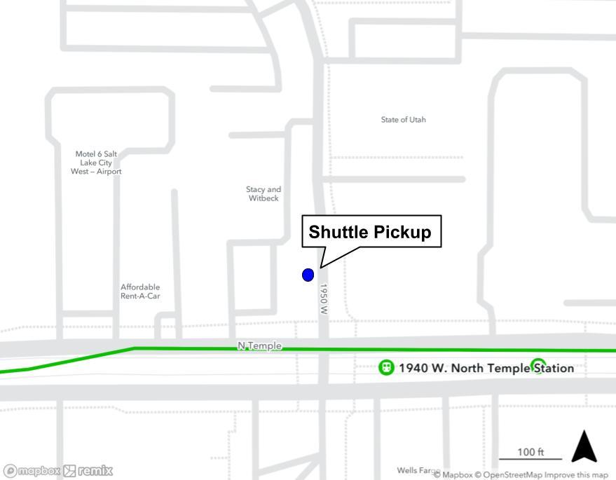 Green Line Airport Shuttle Map