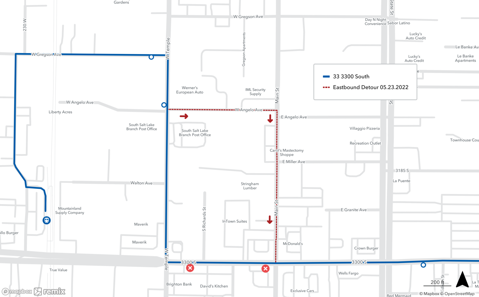 33 - 3300 South On Detour