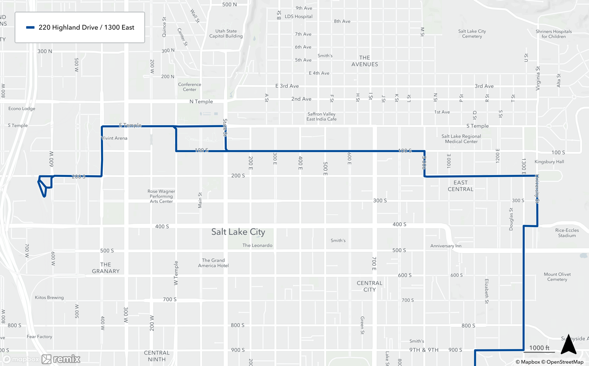 Route 220 Routing 05/22/23
