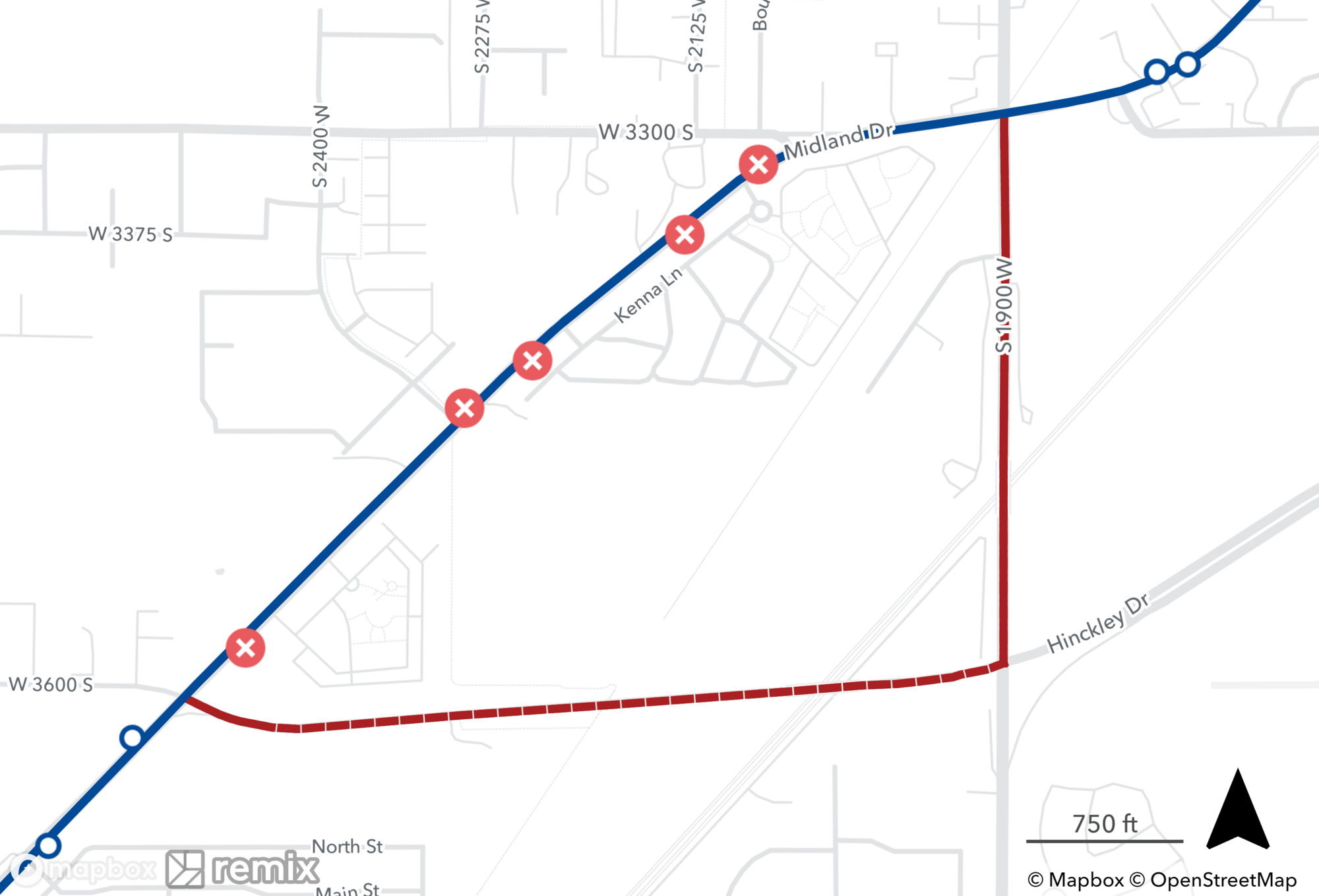 Route F620 Detour - 6/21/2023