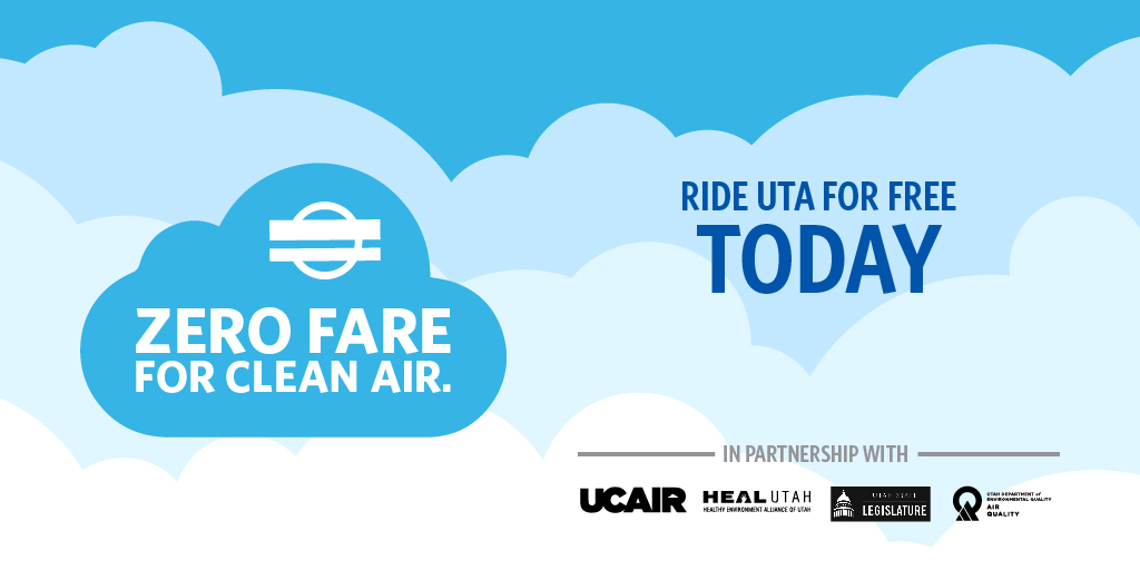 Zero Fare to Clean The Air August 17 2023