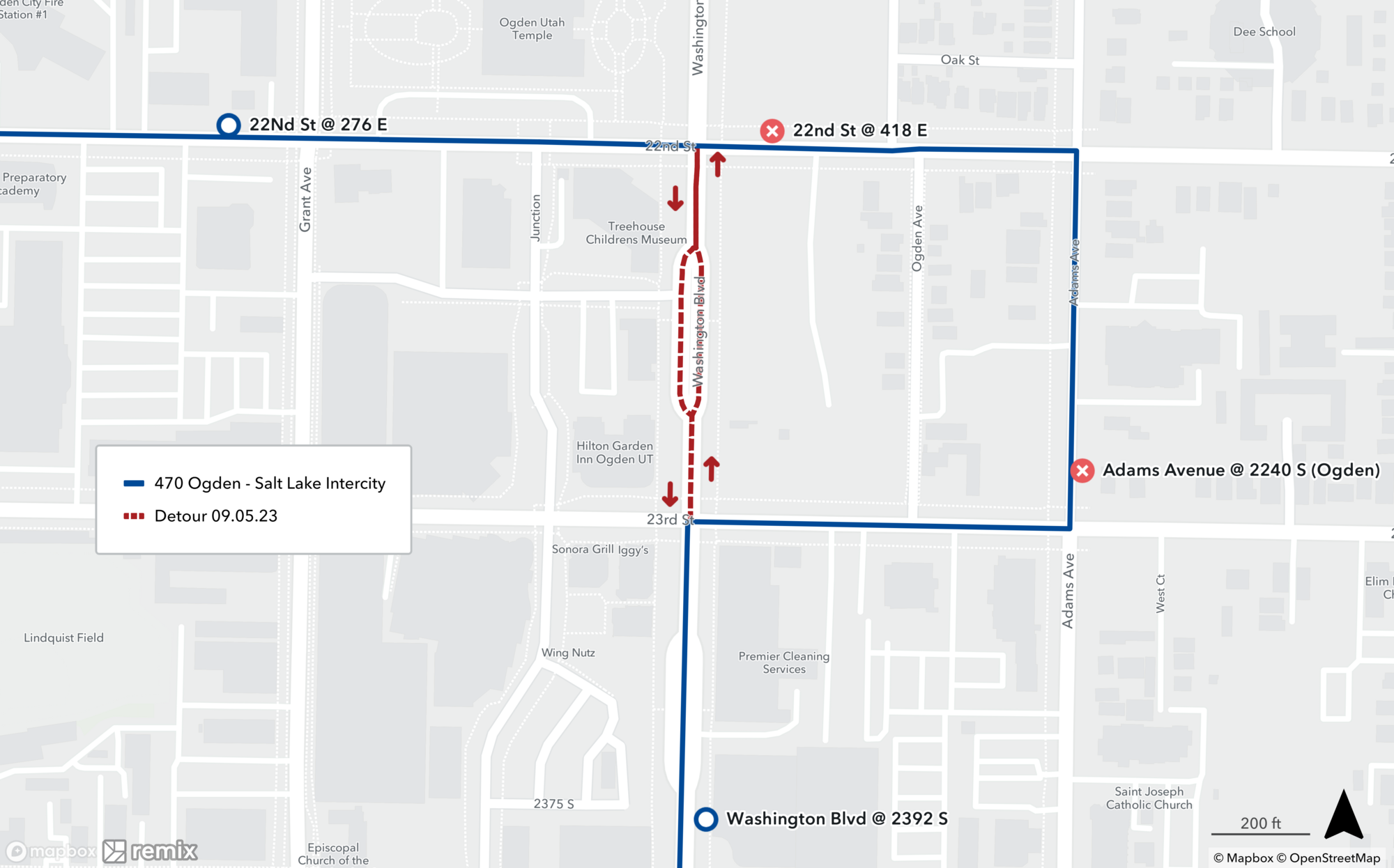 Route 470 Detour 09.05.23