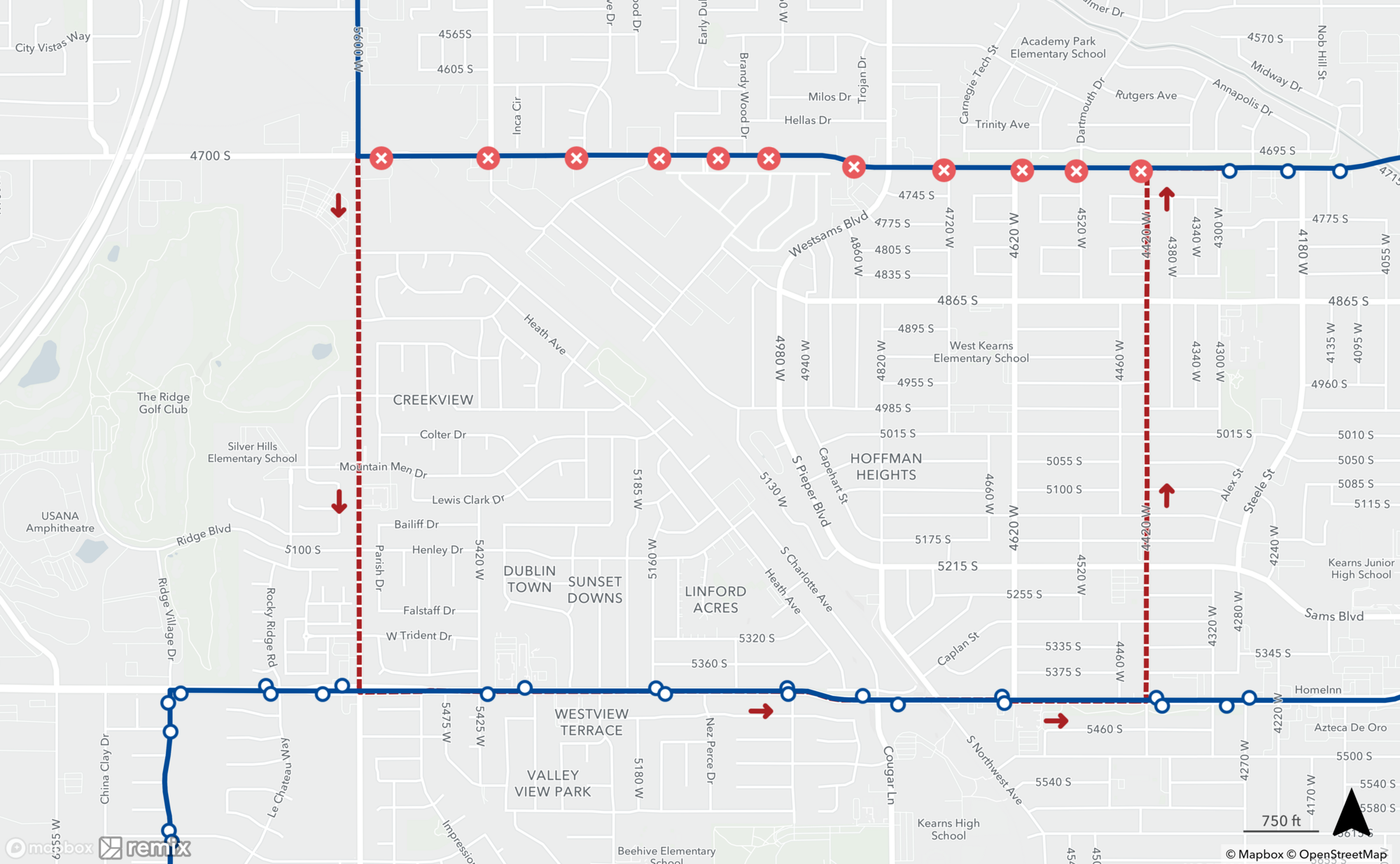 Route 47 Detour - 9/17/23
