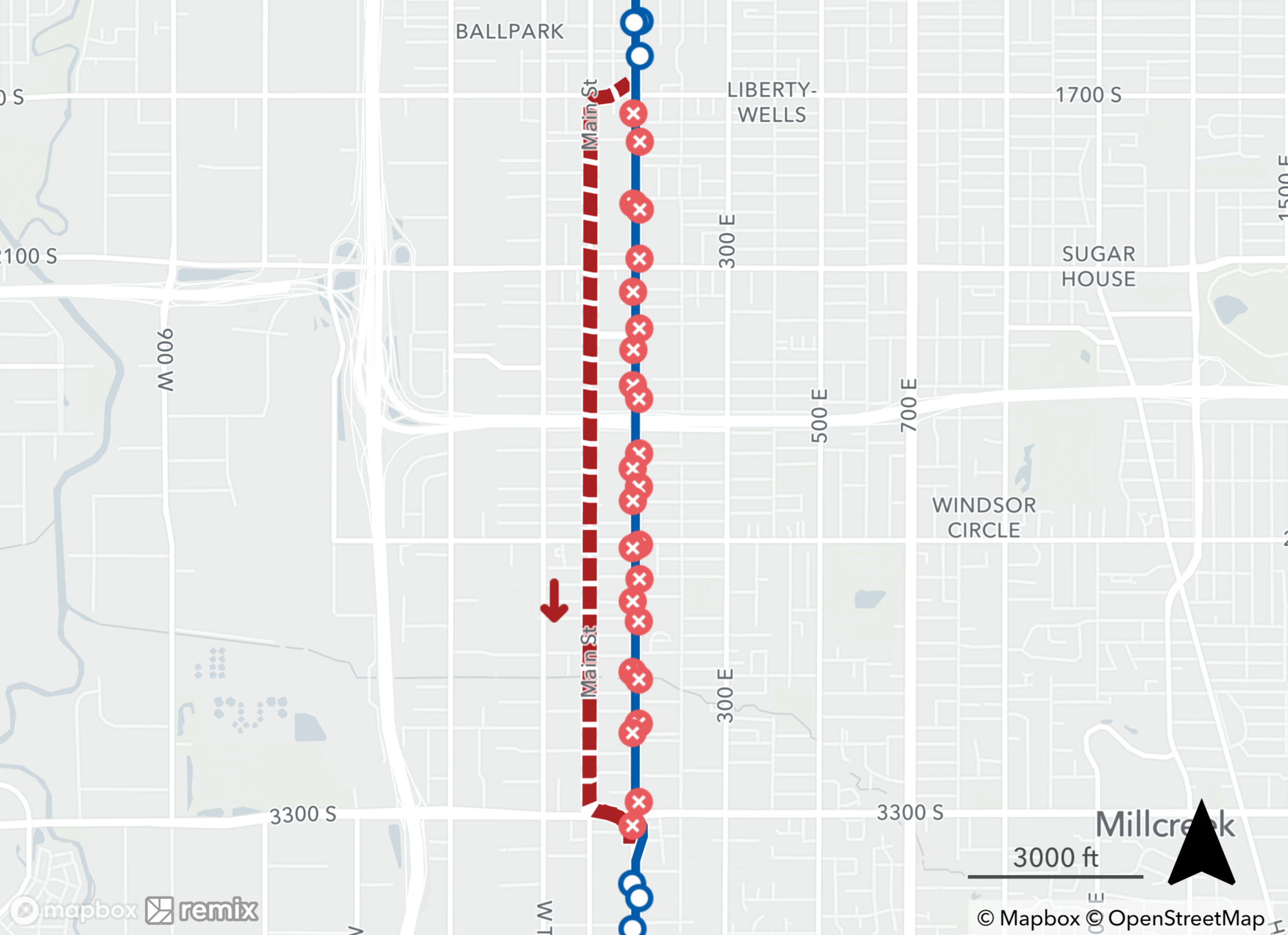 Route 200 Detour Map June 10th, 2024