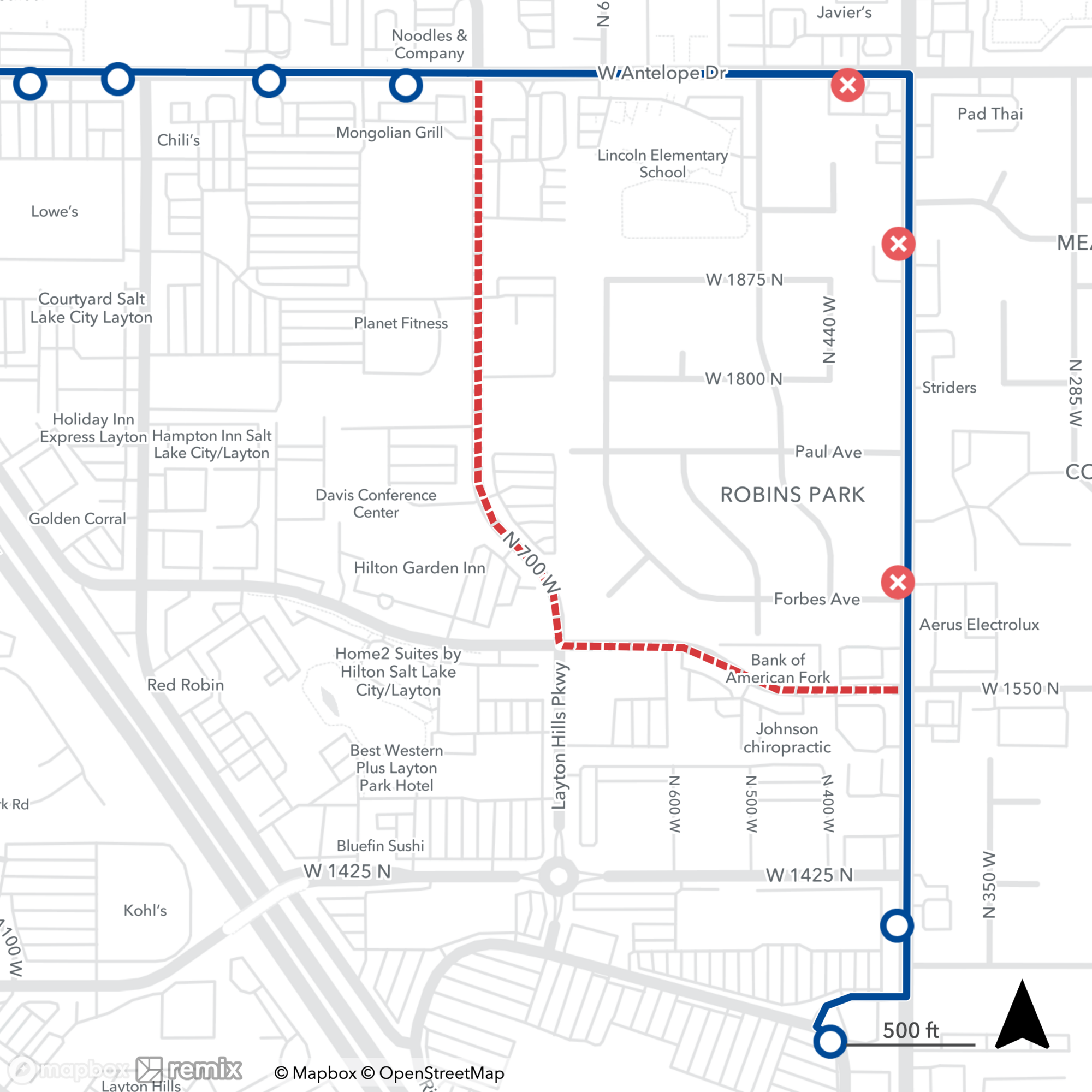 Route 640 Detours - 11/20/24