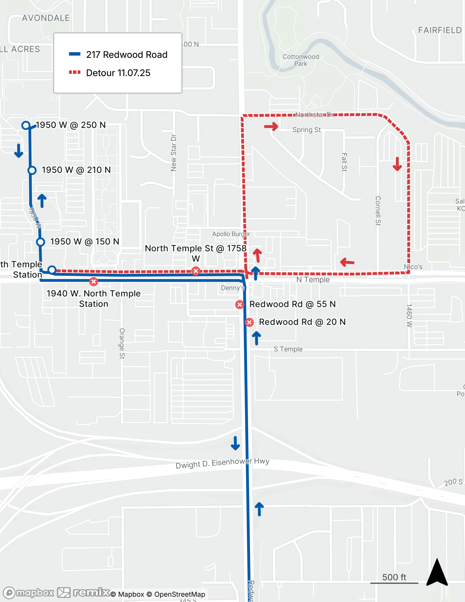 Rt 217 Detour 11.07.25