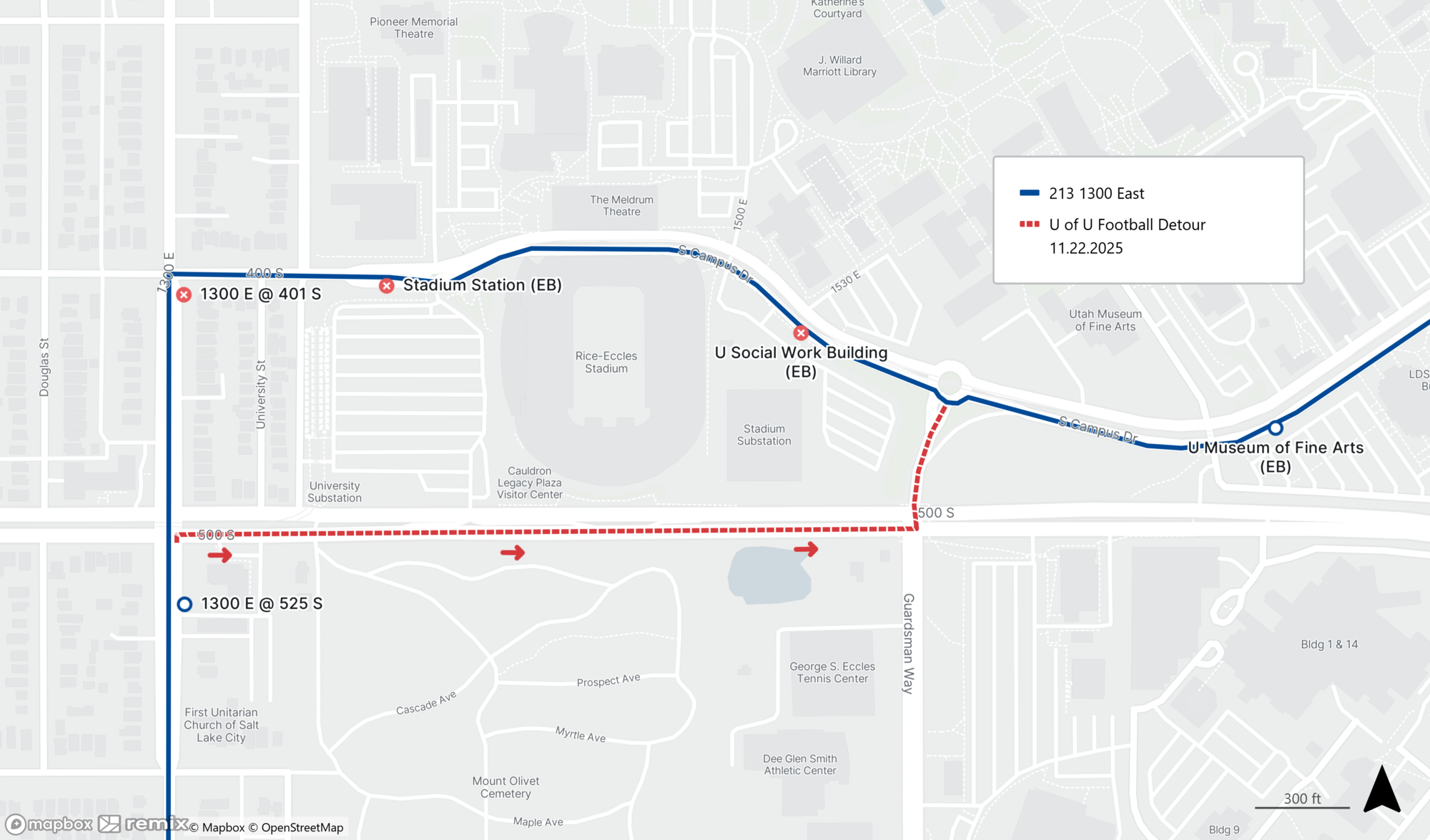 RTE213Detour11.22.2025