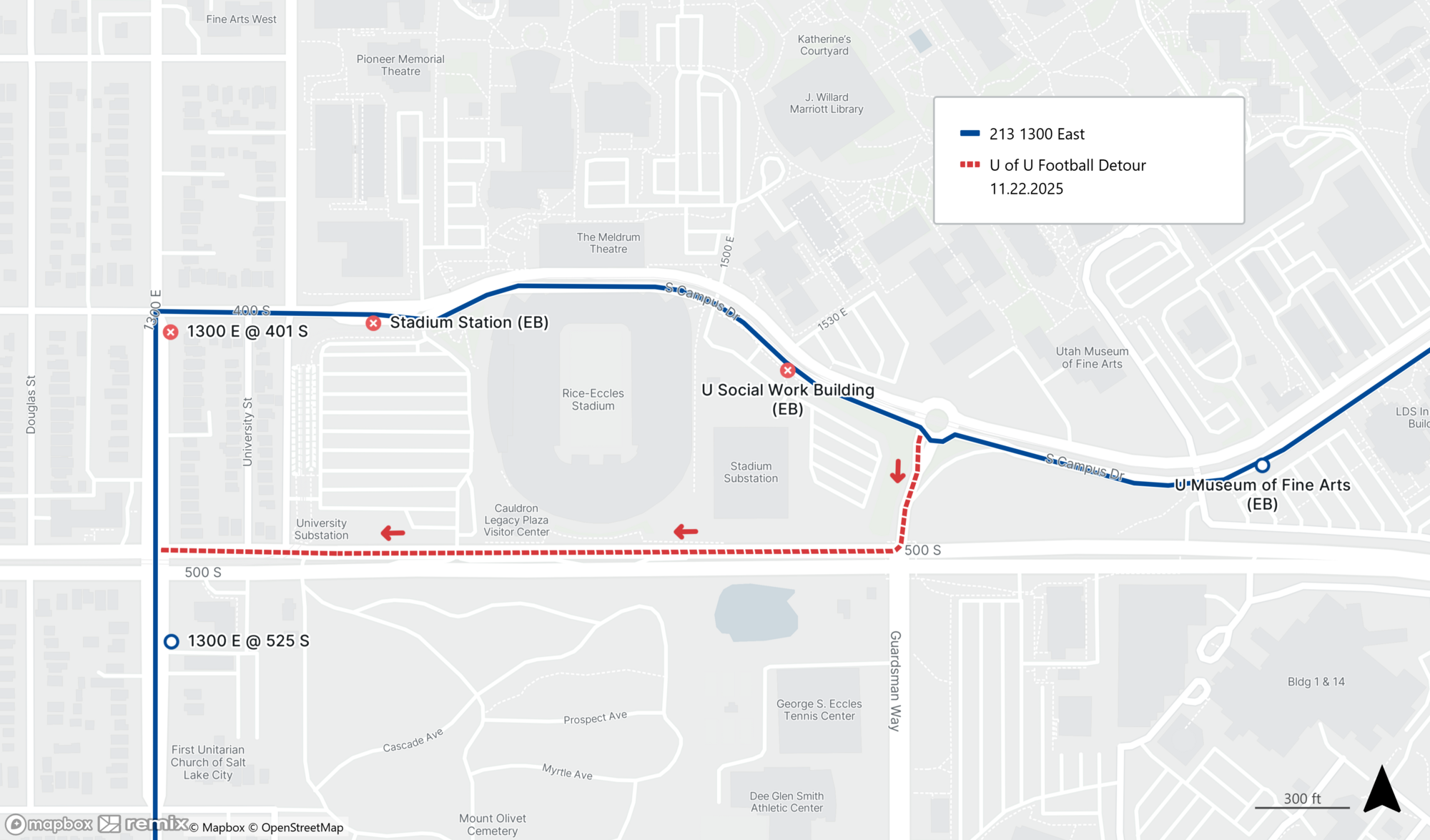 RTE213Detour2on11.22.2025