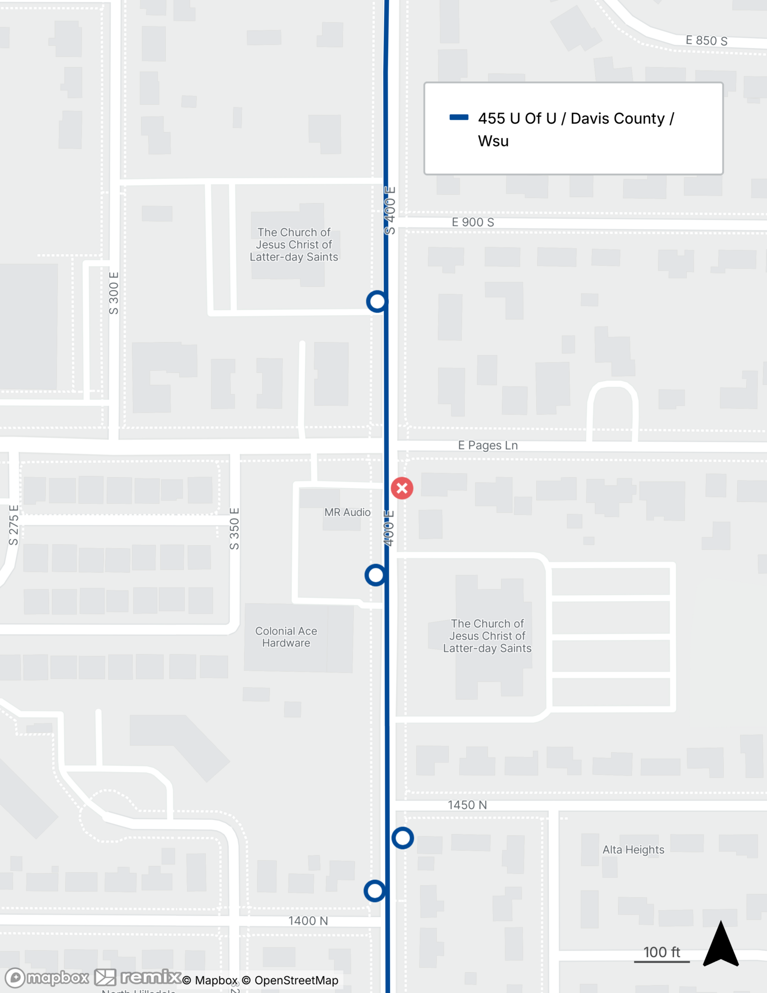 Stop Closure 2/2/2026