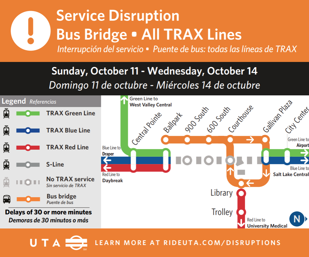 TRAX SGR Map