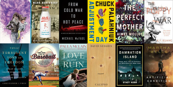 Covers for April's New Books