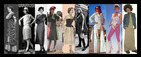 women's fashion from 1910 to 1990