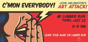Lubber Run Art Attack on Thurs., July 12, 5-9 p.m.