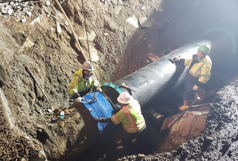 water main repair