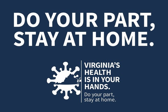 do your part stay at home infographic