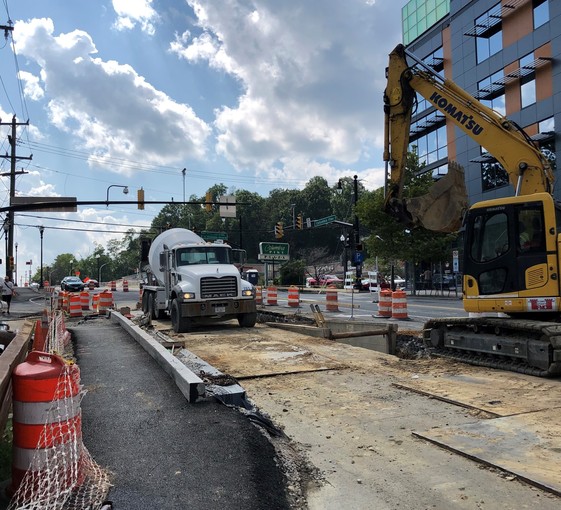 Columbia Pike construction
