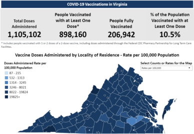 covid 19 vaccine virginia map