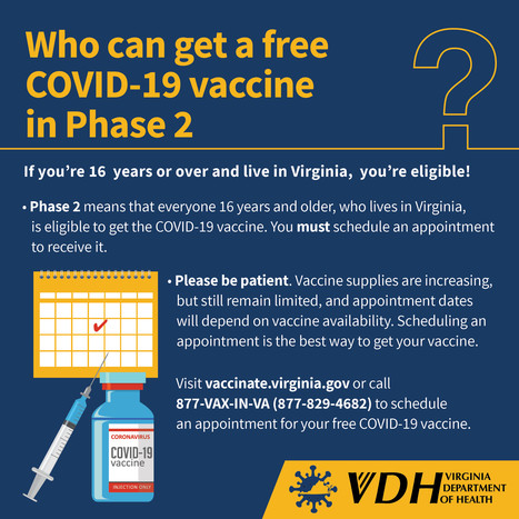 who can get a free covid-19 vaccine in phase 2?